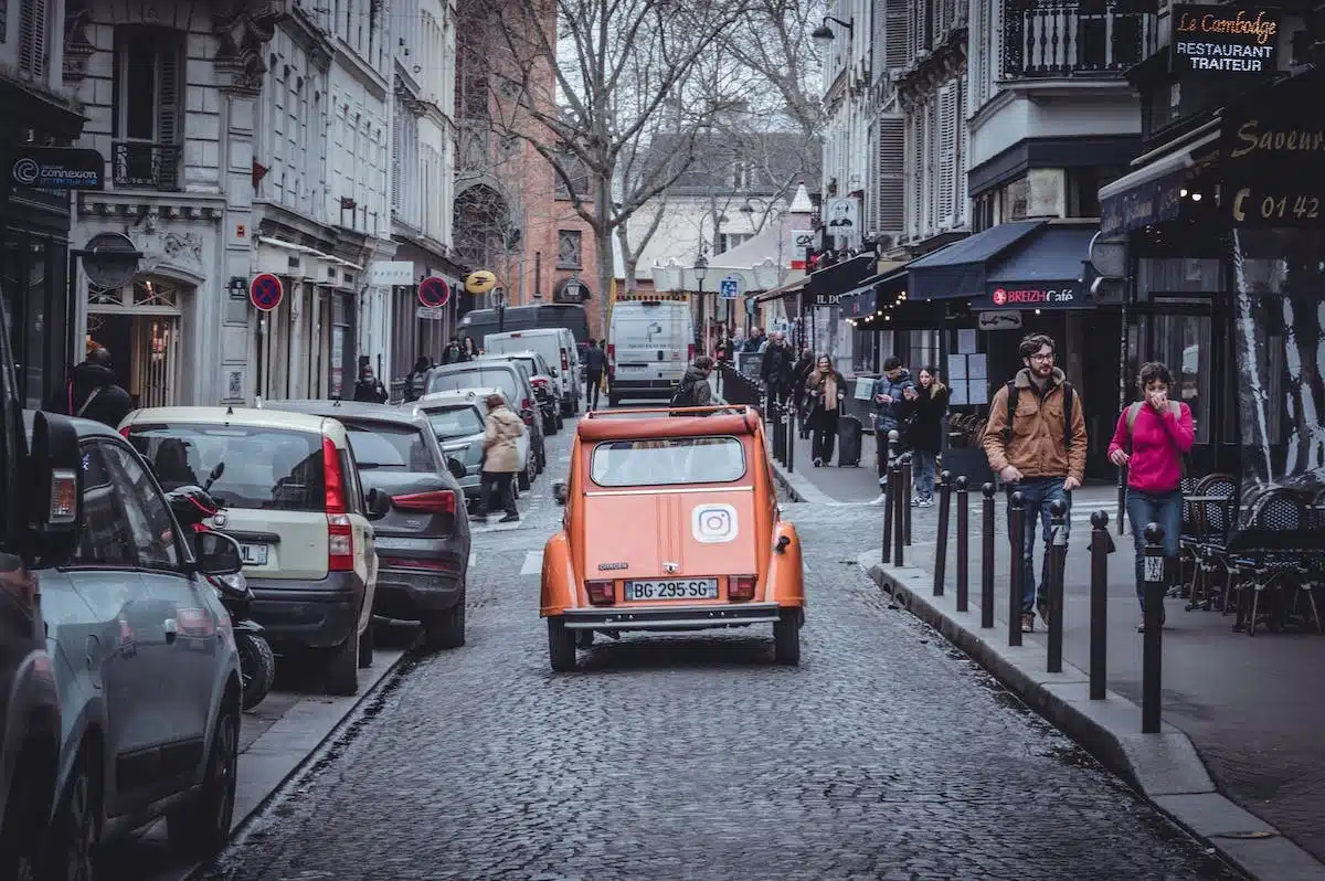 application mobile  parking paris