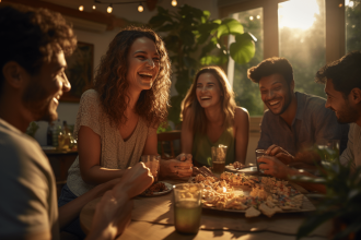 Cartes de jeu Blanc-manger Coco prêtes pour une soirée amusante