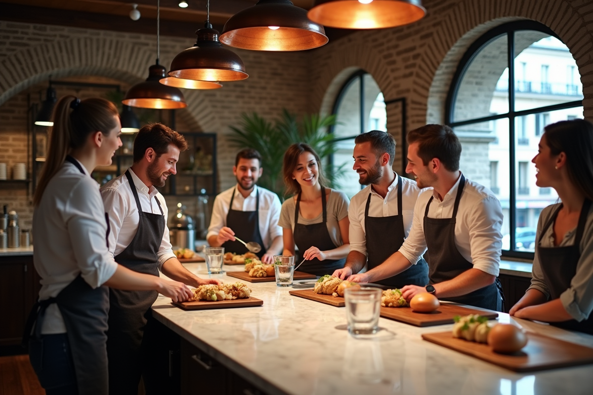 Groupe de participants lors d